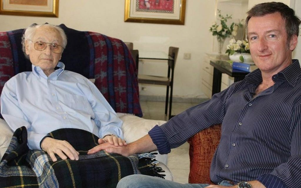 Co-authors of 'The Ambassador': former diplomat Yehuda Avner and writer Matt Rees in Avner's Jerusalem apartment. (courtesy) Co-authors of 'The Ambassador': former diplomat Yehuda Avner and writer Matt Rees in Avner's Jerusalem apartment. (courtesy)