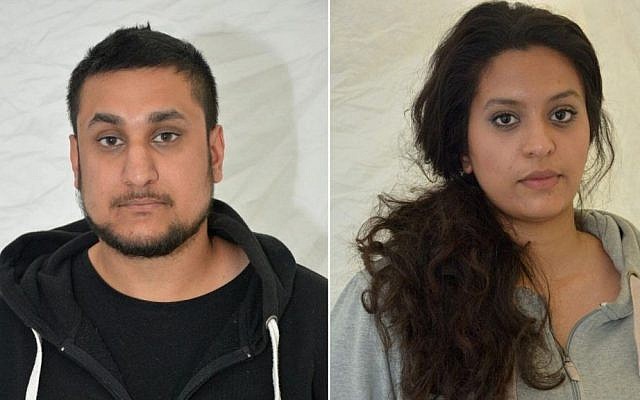 Mohammed Rehman and Sana Ahmed Khan (AFP) Mohammed Rehman and Sana Ahmed Khan (AFP)