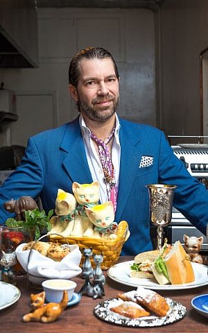 Richard Kimmel, the owner of Jewish-soul food venues Kitty's Canteen and Kitty's-a-Go-Go in Manhattan. (Courtesy of Richard Kimmel/JTA)
