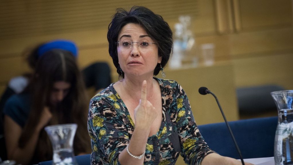 Joint (Arab) List MK Hanin Zoabi attends a committee meeting at the Knesset, November 02, 2015. (Miriam Alster/Flash90) Joint (Arab) List MK Hanin Zoabi attends a committee meeting at the Knesset, November 02, 2015. (Miriam Alster/Flash90)