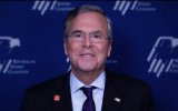 Jeb Bush wishes the American Jewish community a Happy Hanukkah in a video by the Republican Jewish Coalition. (Screenshot)