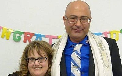 San Bernardino shooting victim Nicholas Thalasinos and his wife Jennifer (Facebook)