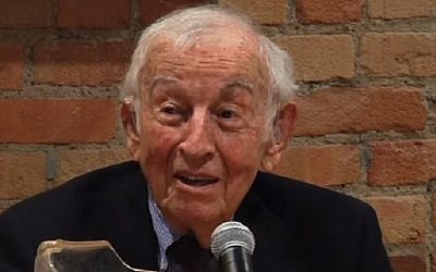 Food anthropologist Sidney Mintz talks at Duke University in 2013 (screen capture: YouTube)