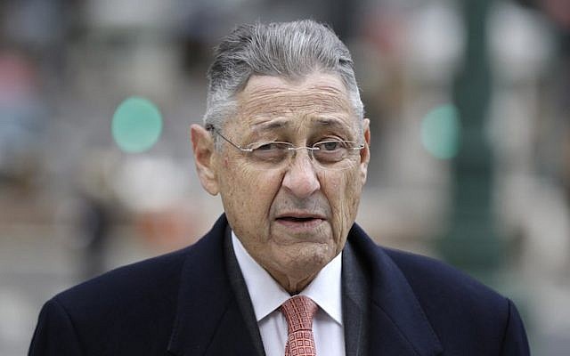 Former New York Assembly Speaker Sheldon Silver arriving at a courthouse in Manhattan, November 24, 2015. (Seth Wenig/AP) Former New York Assembly Speaker Sheldon Silver arriving at a courthouse in Manhattan, November 24, 2015. (Seth Wenig/AP)
