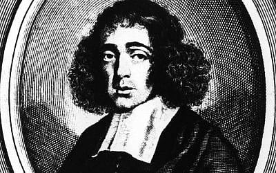 Dutch philosopher Baruch De Spinoza, circa 1660 (Hulton Archive/Getty Images/via JTA)