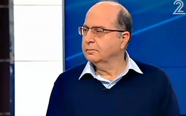 Defense Minister Moshe Ya'alon speaks on Channel 2's 'Meet the Press' program, December 26, 2015 (screen capture) Defense Minister Moshe Ya'alon speaks on Channel 2's 'Meet the Press' program, December 26, 2015 (screen capture)