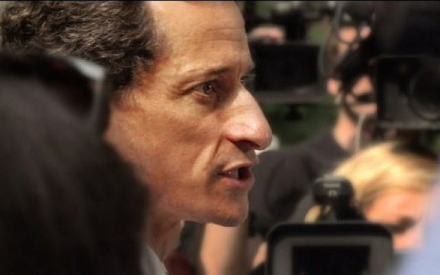 Anthony Weiner in the documentary 'Weiner' (Courtesy of Sundance Institute) Anthony Weiner in the documentary 'Weiner' (Courtesy of Sundance Institute)