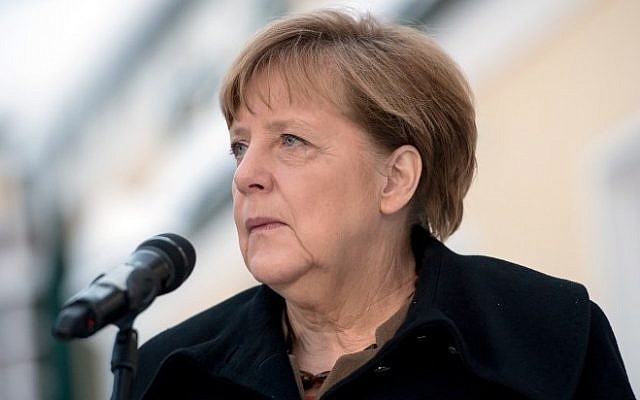 German Chancellor Angela Merkel speaks to the media on January 20, 2016 (Peter Kneffel/AFP) German Chancellor Angela Merkel speaks to the media on January 20, 2016 (Peter Kneffel/AFP)