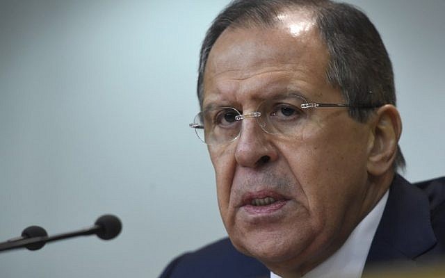 Russian Foreign Minister Sergei Lavrov holds his annual press conference in Moscow, January 26, 2016. (AFP Photo/Alexander Nemenov) Russian Foreign Minister Sergei Lavrov holds his annual press conference in Moscow, January 26, 2016. (AFP Photo/Alexander Nemenov)