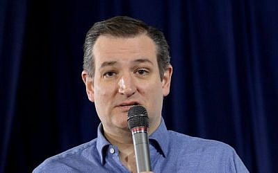 Republican Presidential candidate Ted Cruz speaks at Exeter Town Hall January 20, 2016 in Exeter, New Hampshire. (Darren McCollester/Getty Images/AFP)