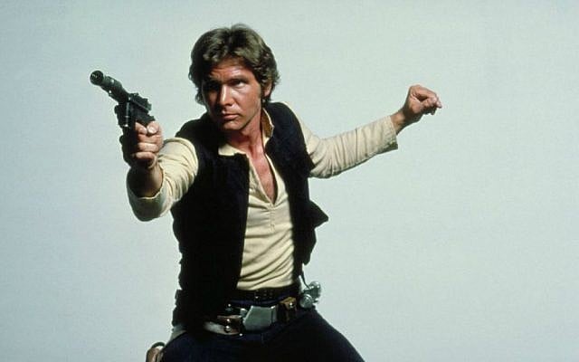 "Star Wars" character Han Solo, depicted by actor Harrison Ford. (Flickr/BagoGames/CC BY 2.0)
