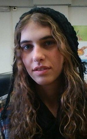 Shlomit Krigman, 23, who was killed in a terror stabbing on January 26, 2016, in the settlement of Beit Horon, in an undated Facebook photo