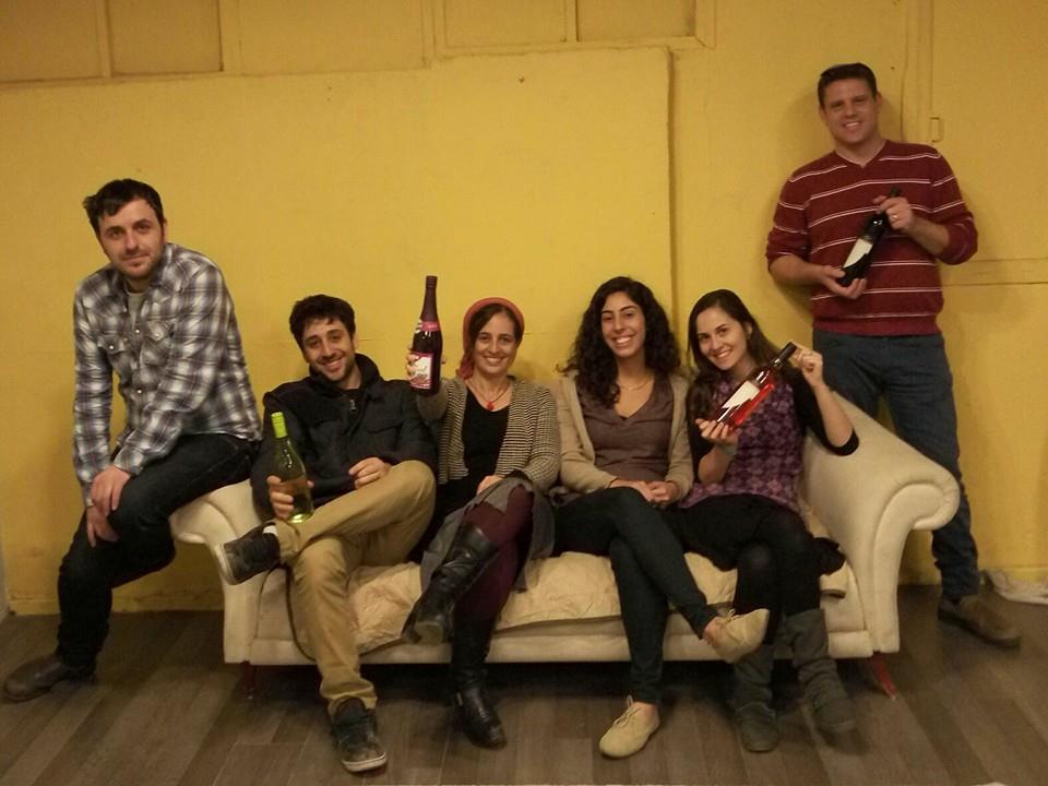 Celebrating another successful solution at Jerusalem Puzzle Quest (Eliana Block/Times of Israel) Celebrating another successful solution at Jerusalem Puzzle Quest (Eliana Block/Times of Israel)