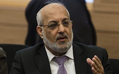 Shas MK Meshulam Nahari (Flash90) 
