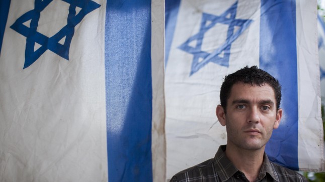 Matan Peleg, CEO of Im Tirtzu on July 31, 2014 (Yonatan Sindel/Flash90)