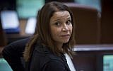 Labor MK Shelly Yachimovich. (Miriam Alster/Flash90)