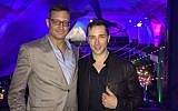 Mark McDermott and Yuval David, stars of a marriage proposal video that went viral. (Courtesy)