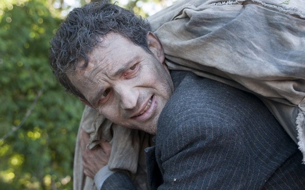 Géza Röhrig plays a Sonderkommando in his anguished performance in 'Son of Saul.' (courtesy) Géza Röhrig plays a Sonderkommando in his anguished performance in 'Son of Saul.' (courtesy)