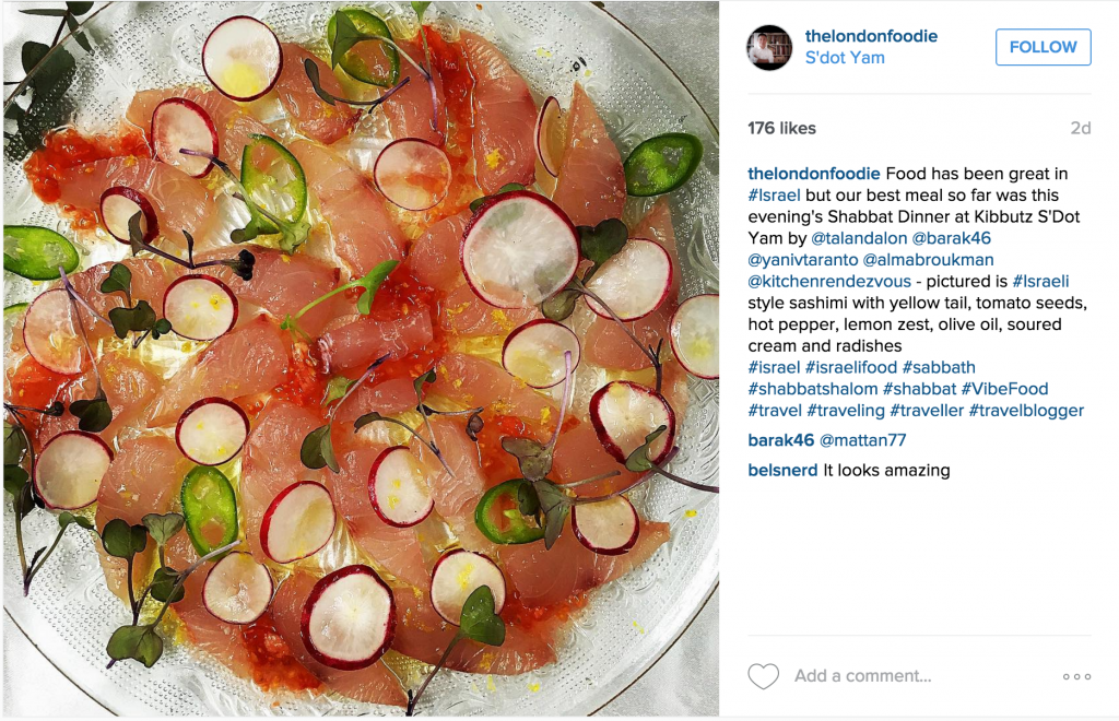 From xx's Instagram account (Courtesy xx) From thelondonfoodie's Instagram account (Courtesy Luiz Hara)