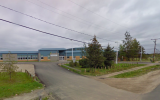 The La Loche High School in La Loche, Saskatchewan, Canada, site of a school shooting on January 23, 2016. (screen capture: Google Street View)