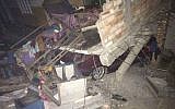 Damage caused by a 6.7-magnitude earthquake in the northeastern Manipur state of India, which is home to the Bnei Menashe community. (Shavei Israel)