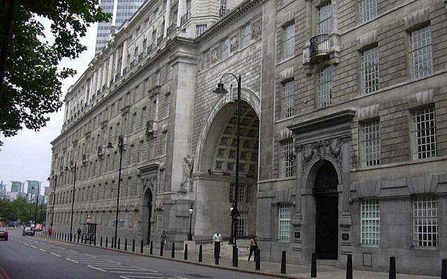 Thames House in London, the headquarters of the MI5 domestic intelligence agency. (Wikipedia/Cnbrb/CC BY-SA 3.0) Thames House in London, the headquarters of the MI5 domestic intelligence agency. (Wikipedia/Cnbrb/CC BY-SA 3.0)