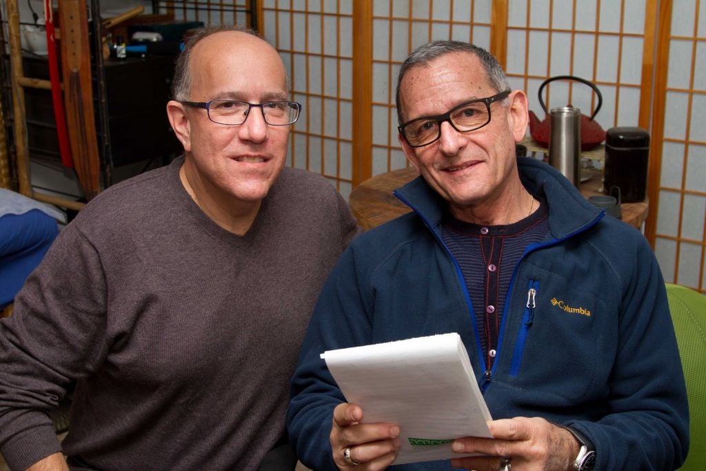 David Brinn and Alex Kerten (photo by Debbie Zimelman) David Brinn and Alex Kerten (photo by Debbie Zimelman)