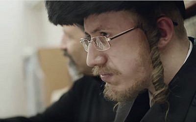 Actor Theo Barklem-Biggs plays Shmilu in 'Samuel-613.' (YouTube)