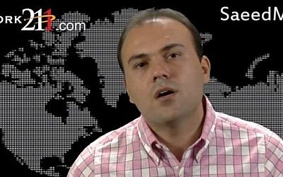 Saeed Abedini (YouTube screen capture)