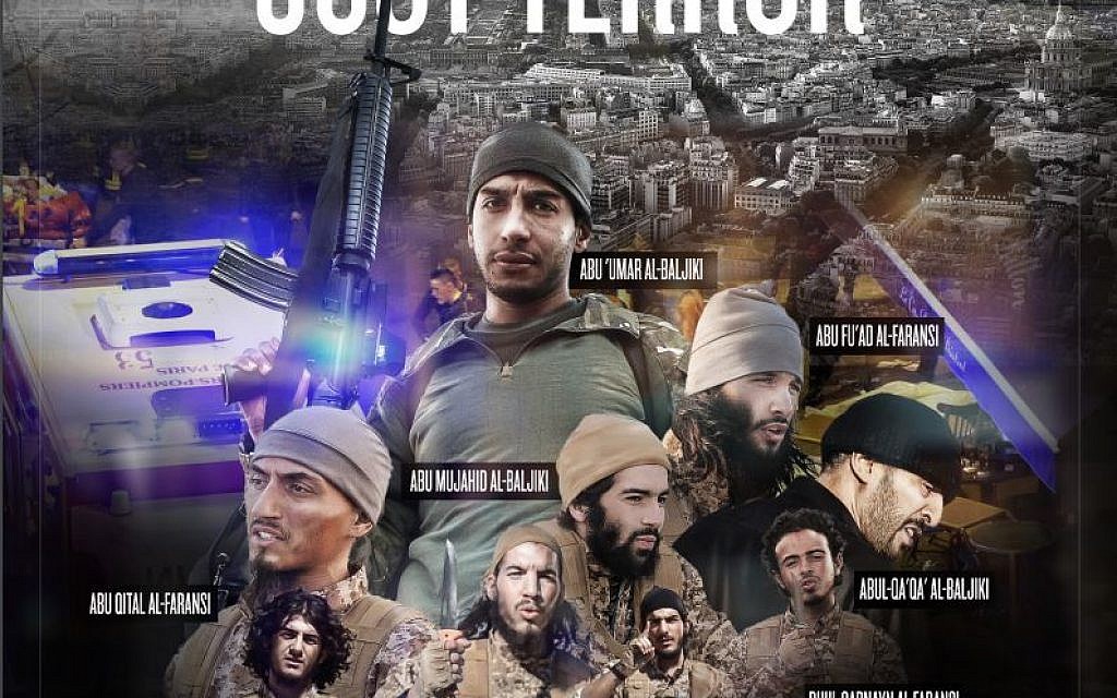 A tribute in Dabiq to terrorists in attacks on Paris, including two previously unknown men. (screen capture: Dabiq) A tribute in Dabiq to terrorists in attacks on Paris, including two previously unknown men. (screen capture: Dabiq)