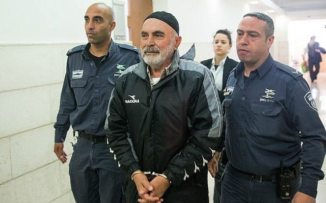 Ezra Nawi at the Jerusalem District Court, January 21, 2016. (Yonatan Sindel/Flash90) Ezra Nawi at the Jerusalem District Court, January 21, 2016. (Yonatan Sindel/Flash90)