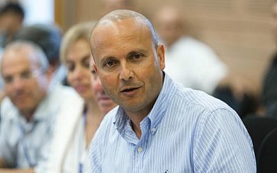 Mayor of Ashkelon, Itamar Shimoni, on July 28, 2014. (Flash 90)