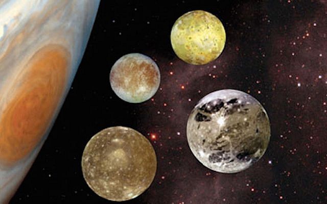 Jupiter and the Galilean moons (NASA) Jupiter and the Galilean moons (NASA)