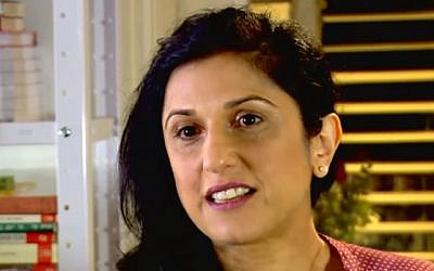 File: Author Dorit Rabinyan (screen capture: YouTube)