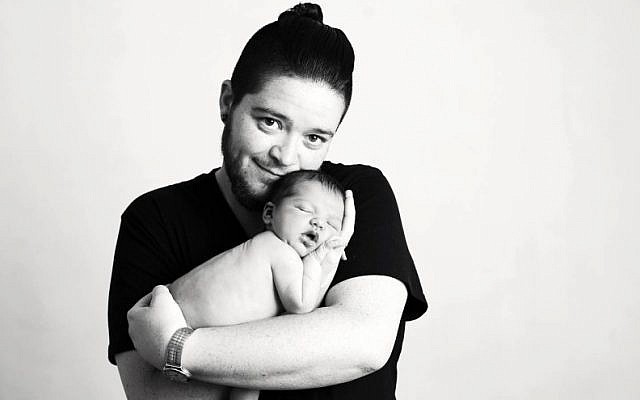 Rafi Daugherty, with his daughter, Ettie (Kathryn Mathis)