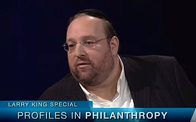 Healthcare magnate Shlomo Rechnitz (YouTube screenshot)