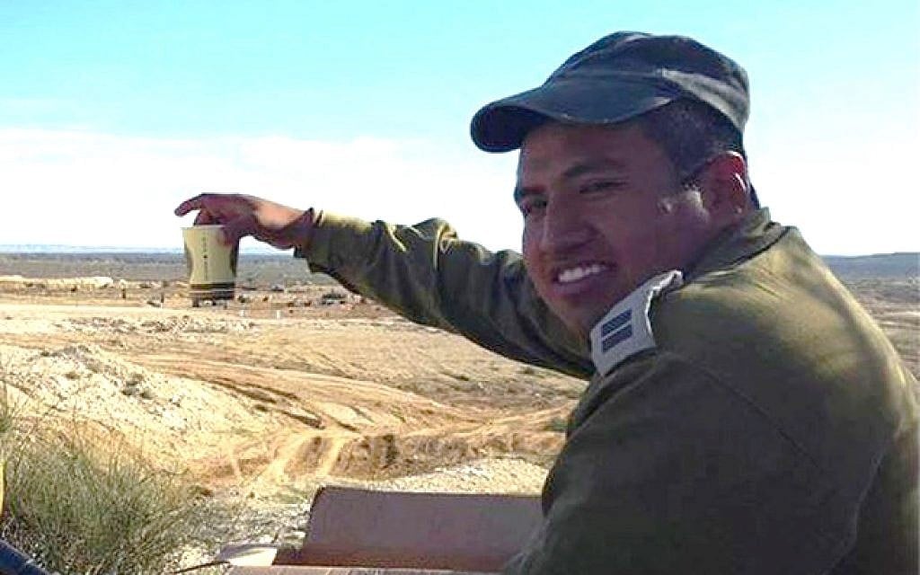 Cpt. Yishai Rosales, who was killed during an IDF training exercise on Tuesday, January 5, 2016 (screen capture)