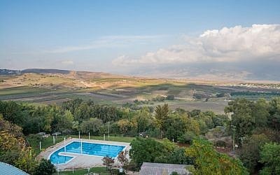 A view from the Kfar Giladi Hotel (Dror Miller)