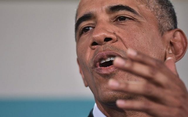 US President Barack Obama speaks during a press conference at the Sunnylands estate on February 16, 2016 in Rancho Mirage, California (Mandel Ngan/AFP) US President Barack Obama speaks during a press conference at the Sunnylands estate on February 16, 2016 in Rancho Mirage, California (Mandel Ngan/AFP)