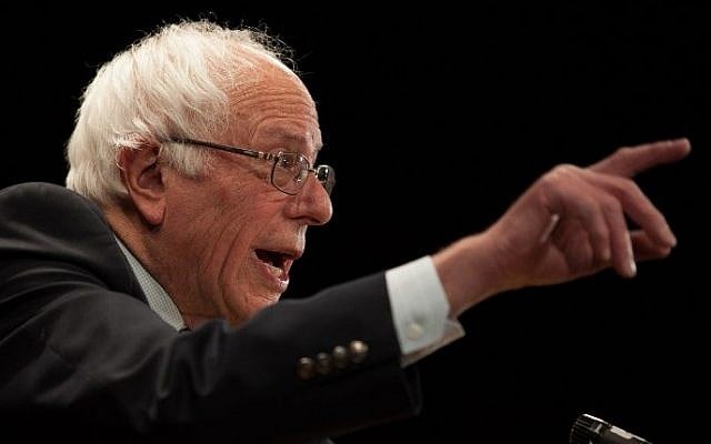 Democratic presidential candidate Sen. Bernie Sanders speaks in Claremont, New Hampshire on February 2, 2016 (Matthew Cavanaugh/Getty Images/AFP) Democratic presidential candidate Sen. Bernie Sanders speaks in Claremont, New Hampshire on February 2, 2016 (Matthew Cavanaugh/Getty Images/AFP)