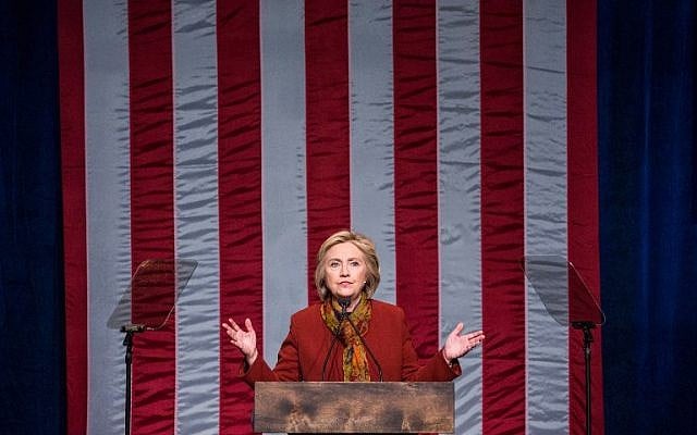 Hillary Clinton gives an address at the Schomburg Center for Research in Black Culture on February 16, 2016 in New York City ahead of upcoming South Carolina and Nevada primaries. (Andrew Burton/Getty Images/AFP) Hillary Clinton gives an address at the Schomburg Center for Research in Black Culture on February 16, 2016 in New York City ahead of upcoming South Carolina and Nevada primaries. (Andrew Burton/Getty Images/AFP)