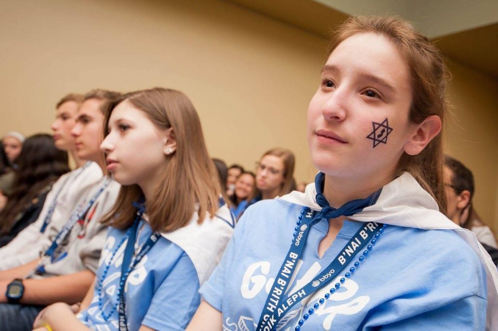 Melissa Frank and Emma Parish in Baltimore, Maryland at the annual BBYO International Convention, February 15, 2016. (Mike Kandel Photography) Melissa Frank and Emma Parish in Baltimore, Maryland at the annual BBYO International Convention, February 15, 2016. (Mike Kandel Photography)