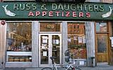 Russ & Daughters’ Houston Street shop has been operating since 1920. (Flickr via JTA/Jeffrey Bary/CC BY 2.0)