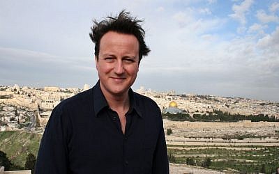 Britain's opposition Conservative party leader David Cameron pauses during a tour in Jerusalem on Thursday March 1, 2007. (AP/Sameer Bazbaz)