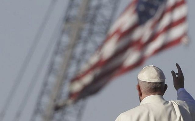 Pope Francis stands near the US-Mexico border fence along the Rio Grande, in Ciudad Juarez, Mexico, Feb. 17, 2016 (AP Photo/Gregorio Borgia) Pope Francis stands near the US-Mexico border fence along the Rio Grande, in Ciudad Juarez, Mexico, Feb. 17, 2016 (AP Photo/Gregorio Borgia)