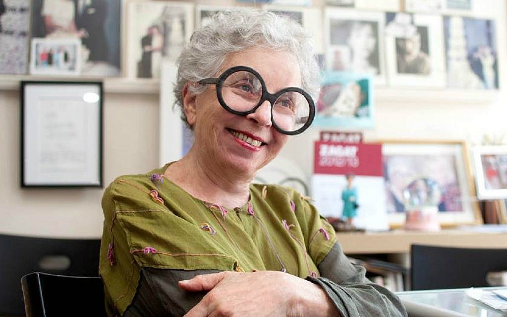 Celebrity cake maker Sylvia Weinstock in her New York office. (Carol Chan)