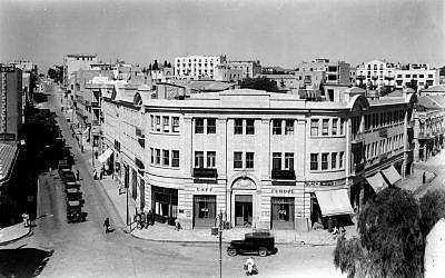 Zion Square in 1935 (GPO)