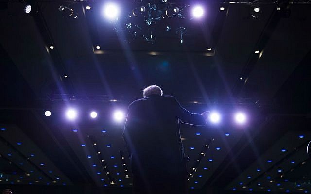 Democratic presidential candidate Sen. Bernie Sanders, I-Vermont, speaks during a canvass kick-off event at the Reno Sparks Convention Center, Saturday, Feb. 13, 2016, in Reno, Nevada. (AP Photo/Evan Vucci) Democratic presidential candidate Sen. Bernie Sanders, I-Vermont, speaks during a canvass kick-off event at the Reno Sparks Convention Center, Saturday, Feb. 13, 2016, in Reno, Nevada. (AP Photo/Evan Vucci)
