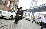 Rapper Nissim Baruch Black is now a fixture on Israel's streets. (Courtesy)