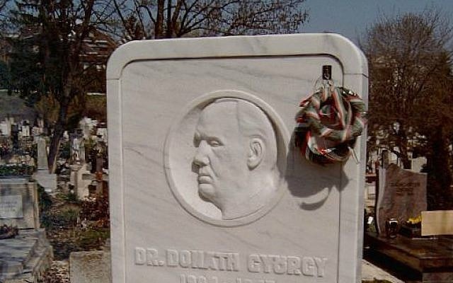 Gyorgy Donath's grave in Budapest's Farkasreti Cemetery. (Varga Jozsef/Wikipedia/CC BY-SA 3.0)